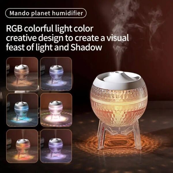 HUMIFICADOR FORMA BOLA DE CRISTAL - Imagen 2