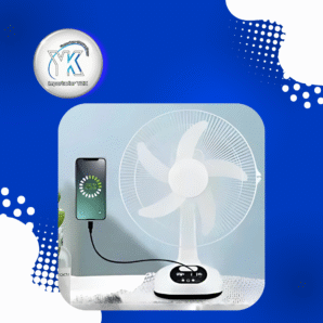 VENTILADOR CON PANEL SOLAR