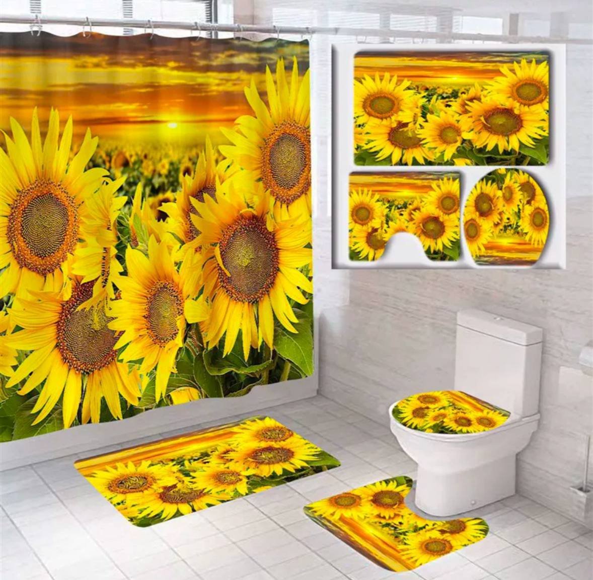 JUEGO DE CORTINA DE DUCHA - Imagen 4