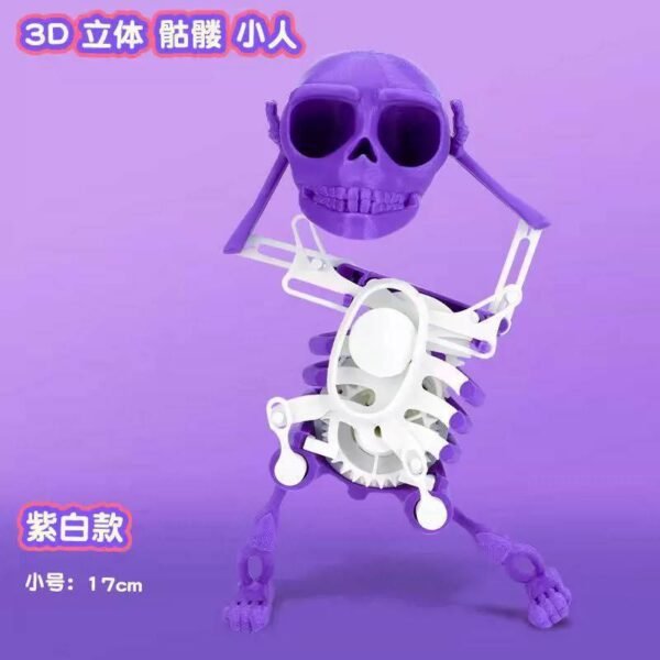 FIGURA DE ROBOT SHAPESHIFT CON ESQUELETO DE BAILE - Imagen 3