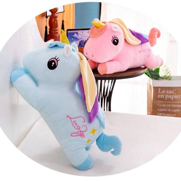 PELUCHE 2 EN 1 MANTA EN FORMA DE UNICORNIO - Imagen 3