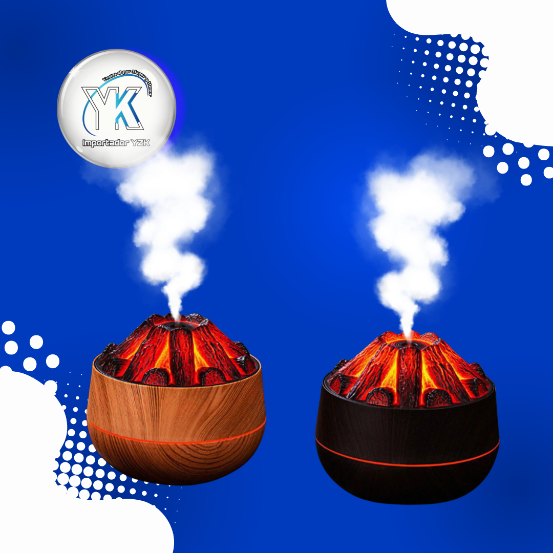 HUMIDIFICADOR DE AROMA EN FORMA DE VOLCAN