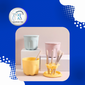 ORGANIZADOR DE BROCHAS Y MAQUILLAJE