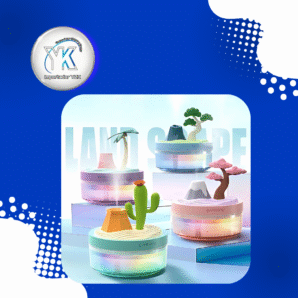 HUMIDIFICADOR CON FORMA DE PAISAJE