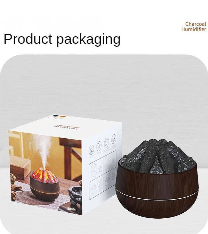 HUMIDIFICADOR DE AROMA EN FORMA DE VOLCAN - Imagen 3