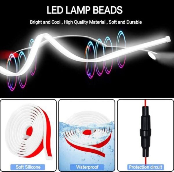 LUCES LED PARA EL CAPÓ DEL COCHE - Imagen 2