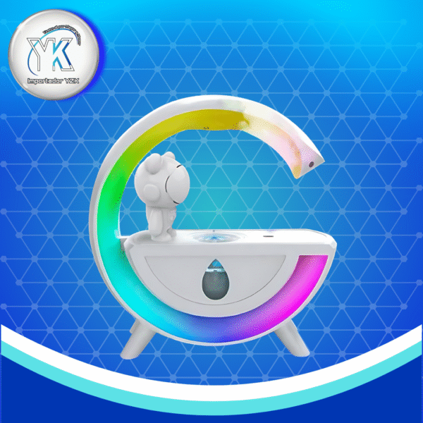 ALTAVOZ HUMIDIFICADOR EN FORMA DE G