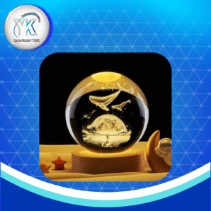 BOLA DE CRISTAL 3D