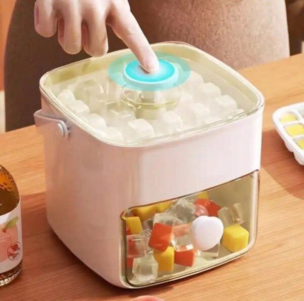 BANDEJA DE CUBITOS DE HIELO TIPO PRENSA - Imagen 4