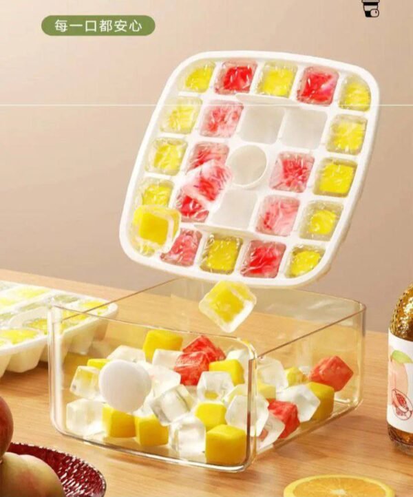 BANDEJA DE CUBITOS DE HIELO TIPO PRENSA - Imagen 2