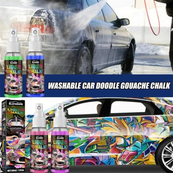 SPRAY LAVABLE PARA GRAFFITI DE COCHE - Imagen 4