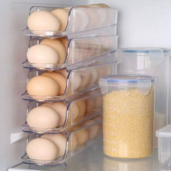 SOPORTE DE HUEVOS TRANSPARENTE - Imagen 3