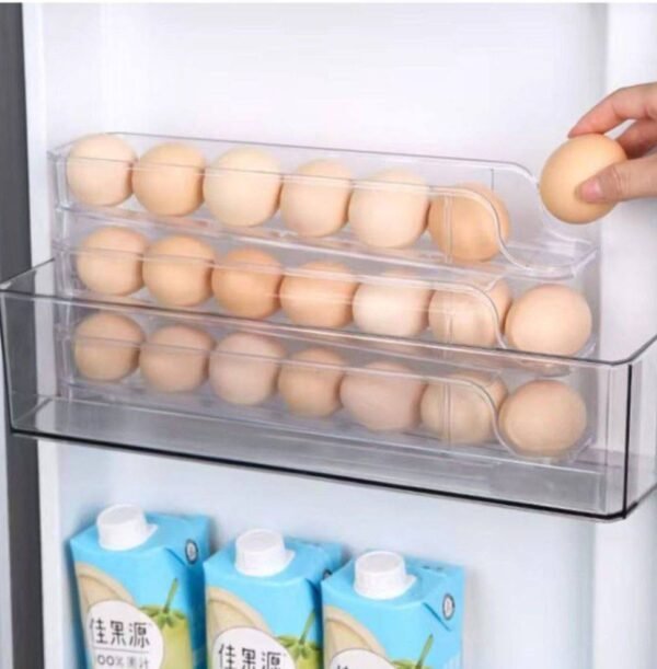 SOPORTE DE HUEVOS TRANSPARENTE - Imagen 2