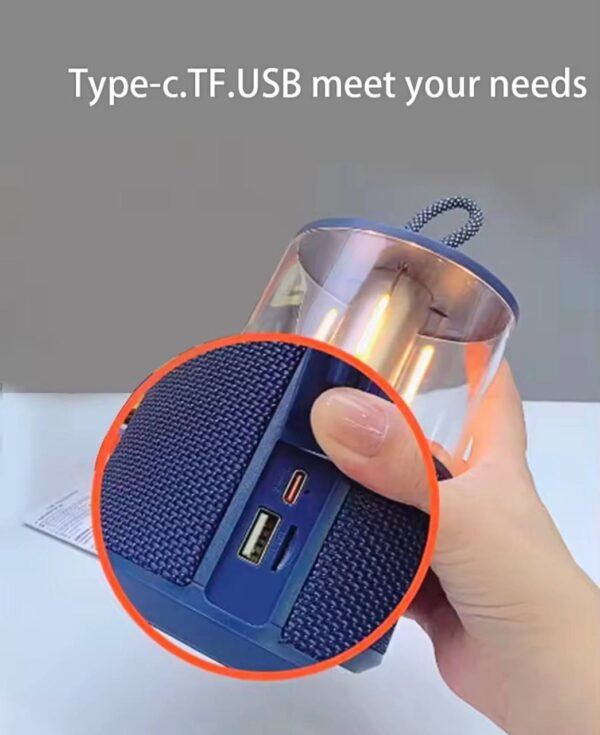 ALTAVOZ PORTATIL DE LUZ DE CAMPING - Imagen 4