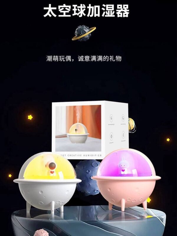 HUMIDIFICADOR EN FORMA DE NAVE ESPACIAL - Imagen 2