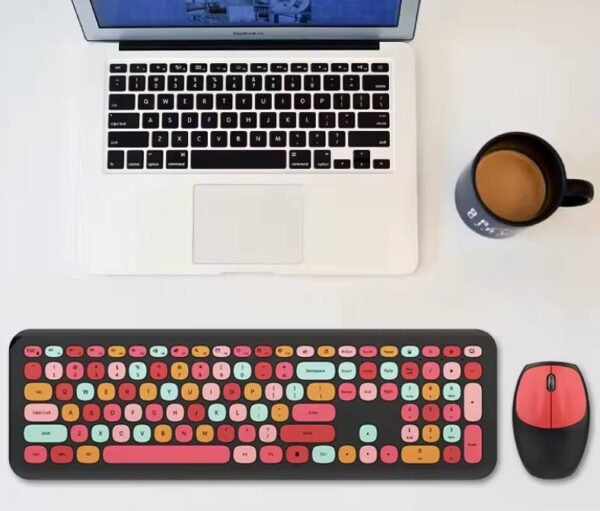 TECLADO INALAMBRICO CON MOUSE - Imagen 2