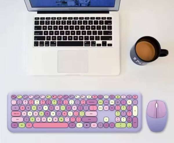TECLADO INALAMBRICO CON MOUSE - Imagen 4