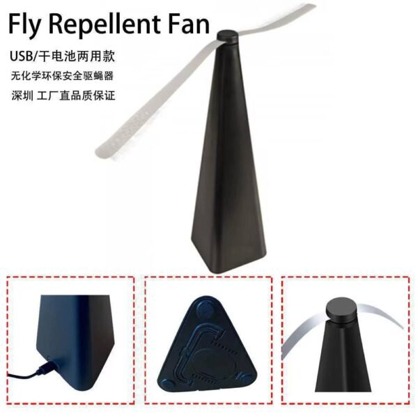 ABANICO REPELENTE DE MOSQUITOS - Imagen 2