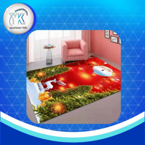 ALFOMBRA DE NAVIDAD DE BONITOS DISEÑOS