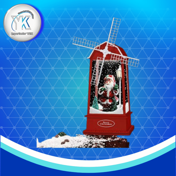 DECORACION DE NIEVE NAVIDEÑA