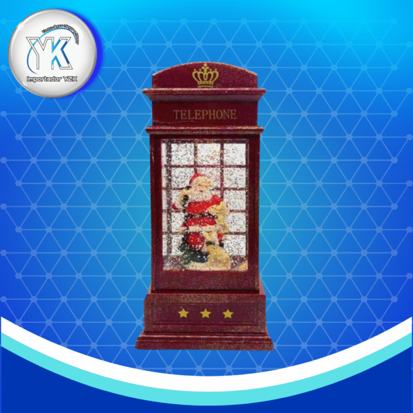 CABINA DE TELEFONO DE NAVIDAD