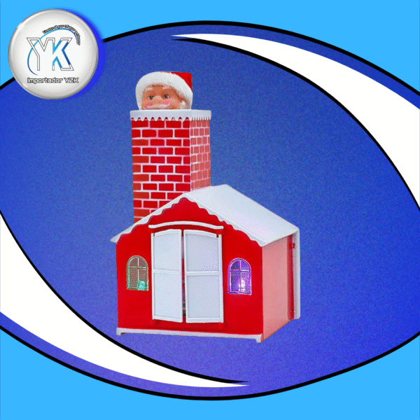 PAPÁ NOEL EN LA CHIMENEA