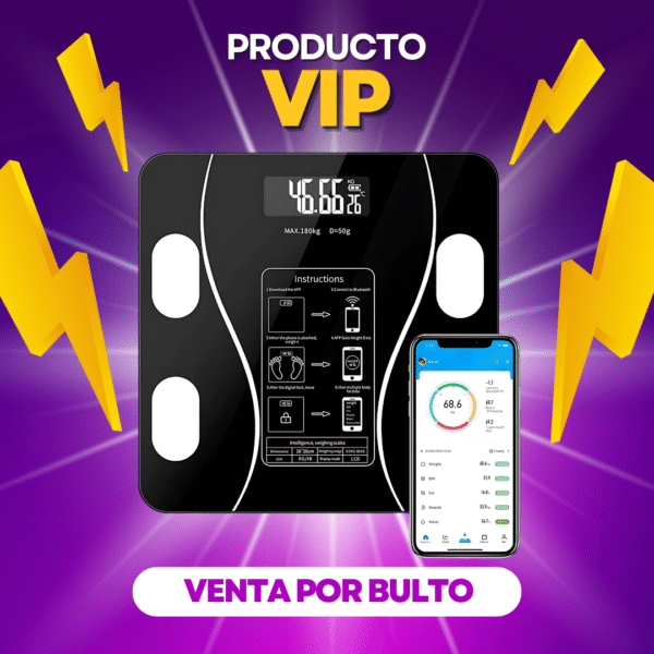 BASCULA INTELIGENTE  BLUETOOTH