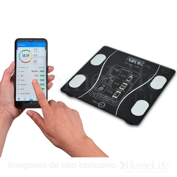 BASCULA INTELIGENTE  BLUETOOTH - Imagen 4