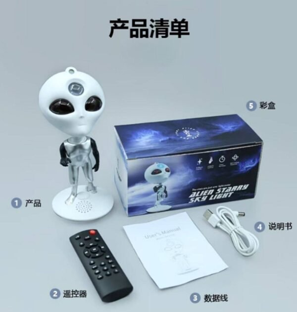 PROYECTOR EN FORMA DE ALIEN - Imagen 4