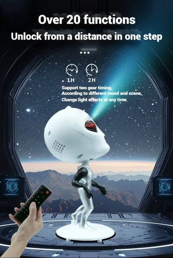 PROYECTOR EN FORMA DE ALIEN - Imagen 2