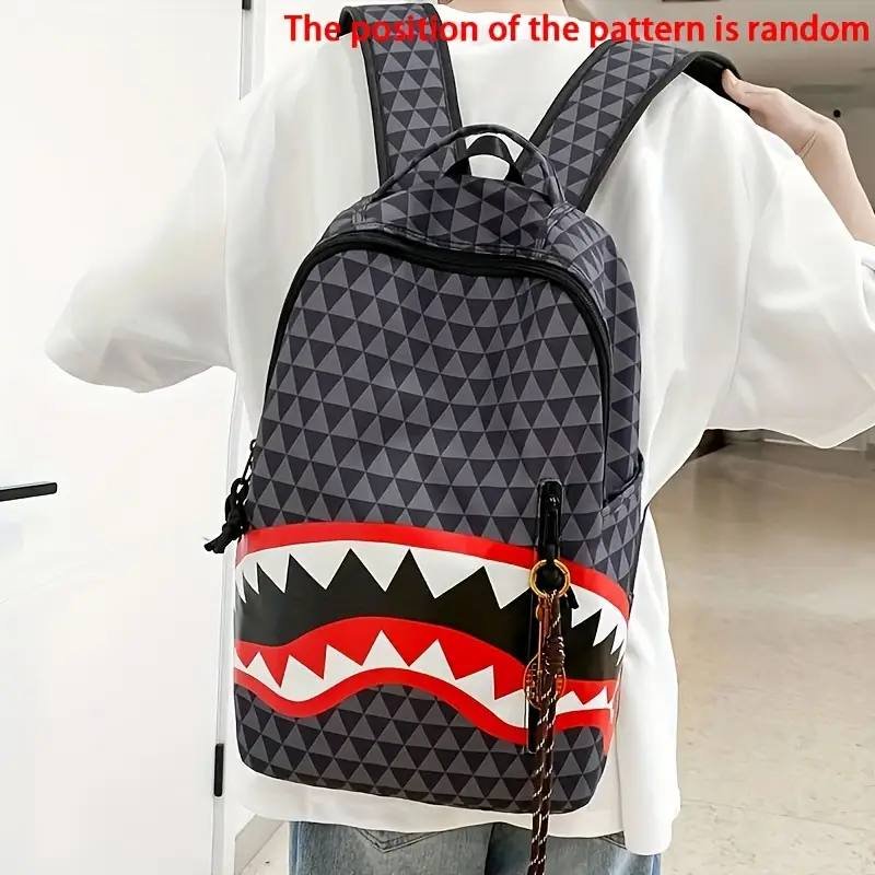 MOCHILA CON DISEÑO DE TIBURON - Imagen 4