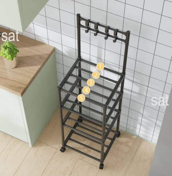 ESTANTE DE 6 NIVELES PARA BAÑO O COCINA - Imagen 2